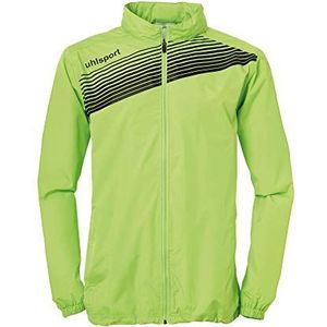uhlsport Volwassen LIGA 2.0 regenjack kleding teamsport, flash groen/zwart, XL