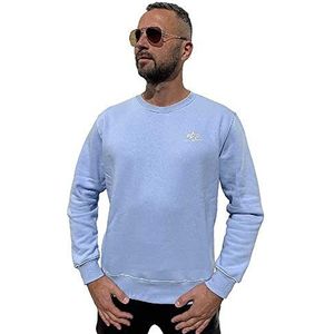 Alpha Industries - Basic Sweatshirt - Zwart - Katoen - Logoprint Op Borst