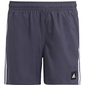 adidas 3 Stripes Zwemshorts, Shadow Navy/Dawn Blue, 116