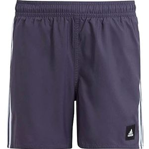 adidas 3 Stripes Zwemshorts, Shadow Navy/Dawn Blue, 128