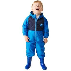 Regatta Kids Mudplay III waterdicht Puddle Suit Hooded Reflective ademend Rainsuit