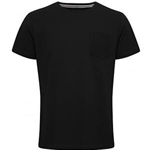 Blend Heren s/s T-shirt, 194007/zwart, XXL, 194007/Zwart, XXL
