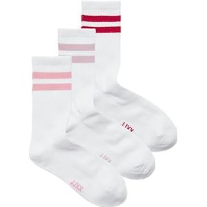JJXX Jxbasic tennissock 3-Pack Acc Noos, Racing rood, Eén Maat