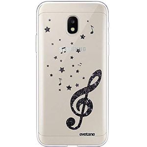 Beschermhoes voor Samsung Galaxy J3 2017, muzieknot.