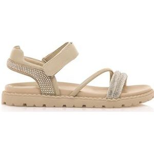 Mariamare - 68557 - Sandalen - Beige - Plat - Casual