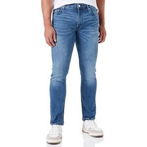 s.Oliver Heren Jeans Broek lang, Slim Fit, Blauw, 38/34