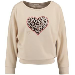 KEYLARGO Dames Hunted Round Sweatshirt, Stone (1002), M