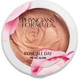 Physicians Formula - Rosé All Day Petal Glow - Highlighter voor Glanzende Finish en Langdurig Effect - Voor Alle Huidtinten - Met Kakadu Pruim, Rozenwater, Goji en Verstevigende Elementen - Petal Pink