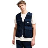 Lee - Mixed Media WW Bodywarmer - Rivet Navy - Relaxed Model