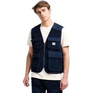 Lee - Mixed Media WW Bodywarmer - Rivet Navy - Relaxed Model