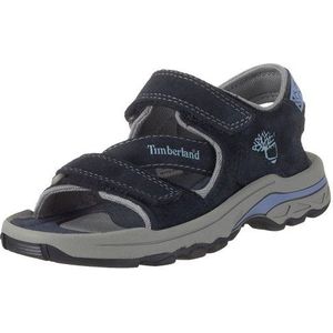 Timberland Tiderunner 2-Strap 44746, unisex - kindersandalen/outdoor-sandalen, blauw, (navy/lt blue)
