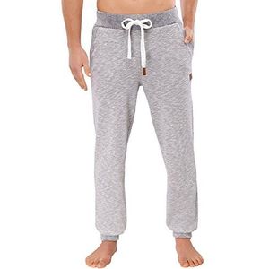 Schiesser Lange pyjamabroek voor heren, grijs gemêleerd 202), XX-Large (56)