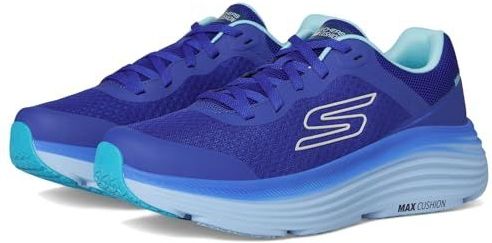 Skechers - MAX Cushioning Endeavour - Hardloopschoenen - Blauw
