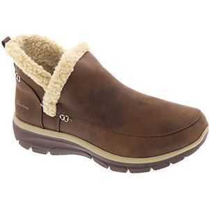 Skechers Dames Easy Going-Gold Rush enkellaarzen, chocoladebruin, 36 EU