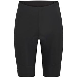 Ziener NEBIS X-Wool Fietstight voor heren, fietsbroek, mountainbike/racefiets, ademend, sneldrogend, gevoerd, PFC-vrij, zwart, 54