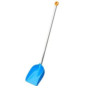 Fiskars Sneeuwschep voor kinderen, kleine schop, lengte: 88 cm, kunststof/aluminium, blauw/oranje, MyFirst Fiskars, 1001421