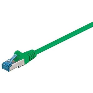 Microconnect 10m Cat6a S/FTP netwerkkabel S/FTP (S-STP) groen