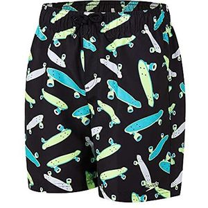 Speedo Jongens Neonwhirl Bedrukte Vrije tijd Water Shorts