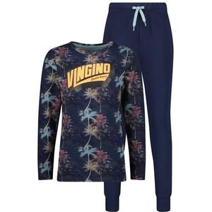 Vingino Jongens Welby Pajama Set, Donkerblauw, 12 Jaar