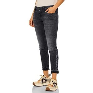 Street One Dames A375470 7/8 jeansbroek, Authentic Black Random Wash, W26/L26