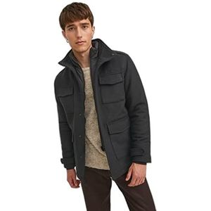 JACK&JONES JPRBLAPARKER Wool Field JKT SN wollen jas, zwart, S