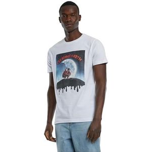 Mister Tee - Escaping Earth Heren T-shirt Wit