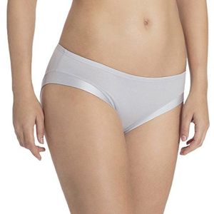 Calida Dames cate slip van katoen en elastaan onderbroek in normale snit, grijs (Satin Grey 981), 40/42