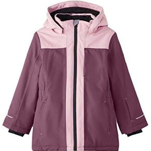 NAME IT Girl's NKFSNOW10 Jacket Block FO Jacket, Nocturne, 152, nocturne, 152 cm