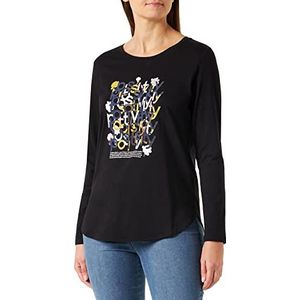 s.Oliver Dames 2122517 T-shirt, zwart, 48