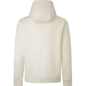 Hackett London Heritage Hoody Sweatshirt met capuchon voor heren, Wit (Antiek Wit), XL