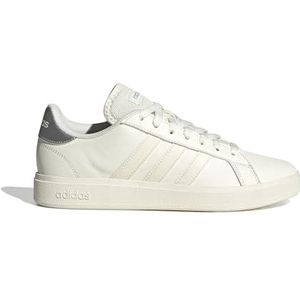 adidas Dames Grand Court TD Lifestyle Court Casual Shoes, core white/off white/silver met., 40 2/3 EU