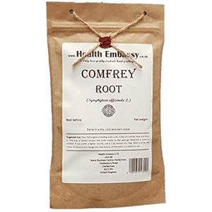 Health Embassy Gewone Smeerwortel Wortel (Symphytum Officinale L) Comfrey Root (50g)