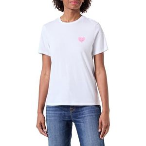 ONLY Onllucia Reg S/S Top JRS, wit, L