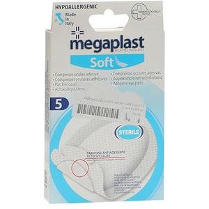 FORNOR MEGAPLAST 14404 MEGAPLAST EYE PADS 5 stuks 6,5 x 9.