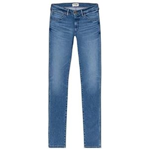 Wrangler Bryson Skinny Jeans voor heren, Smoke Sea, 30W x 34L