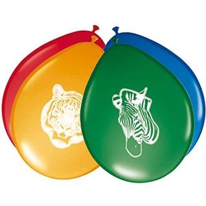 Folat - Safari Party Ballonnen - 8 stuks