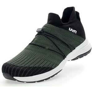 UYN Dames Free Flow Tune Sneakers, legergroen, 39 EU