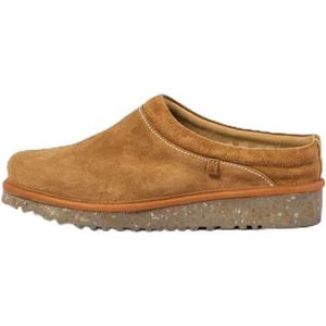 El Naturalistavoor vrouwen. 256361155005_023 Leren klompen N5636 bruin (36), Leer, Plat, Geen, Casual