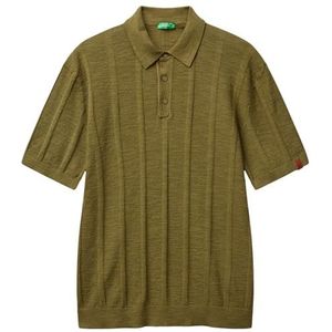 United Colors of Benetton Poloshirt M/M, Groen, M