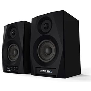 Reloop DSM-3 BT | Bluetooth PC Speaker voor DJ's en Producers, Professioneel 2-weg actief monitor systeem met draadloze ingang, Krachtig en gebalanceerd geluid voor DJ's en Producers.