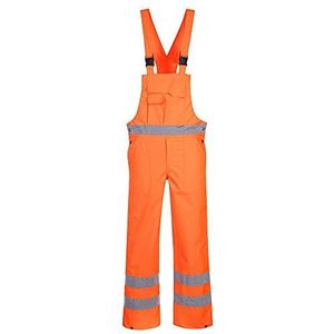 Portwest S388 Hi-Vis Amerikaanse Overall, Ongevoerd, Oranje, Grootte XXXL