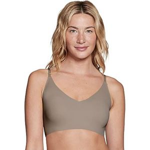 True & Co Dames bralette met smalle riem beha, mus, large, Muse, L