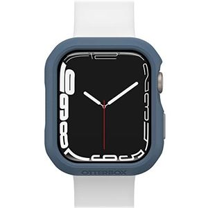 OtterBox All Day Watch Bumper voor Apple Watch Series 9/8/7 - 45mm, Schokbestendig, Valbestendig, Slanke beschermhoes voor Apple Watch, Guards Display and Edges, Blauw/Grijs