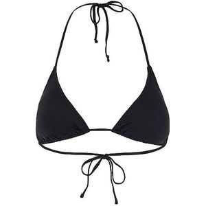 PIECES Pcbaomi Bikini Triangle Bra Sww Noos Bc Bikini Top voor dames, zwart, XL