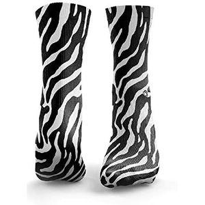HEXXEE Zebra sokken voor dames, meerkleurig, klein, Meerkleurig, Small