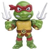 Jada Toys 253283001 - Turtles Raphael figuur uit Die-cast, 10 cm, verzamelfiguur, gegoten gegoten, groen/rood
