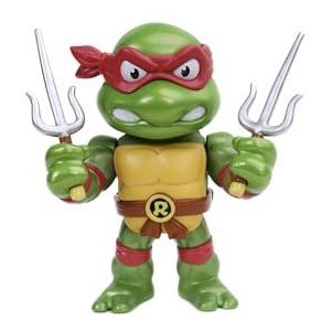 Jada Toys 253283001 - Turtles Raphael figuur uit Die-cast, 10 cm, verzamelfiguur, gegoten gegoten, groen/rood