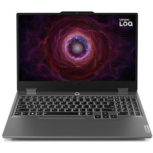 Lenovo LOQ AI 15AHP9 (83DX009UMH) | 15.6' Full HD | AMD Ryzen 7 8845HS Laptop | 16GB RAM | 1 TB SSD | NVIDIA GeForce RTX 4060 8GB GDDR6 | Windows 11 Home | QWERTY Luna Grey Toetsenbord