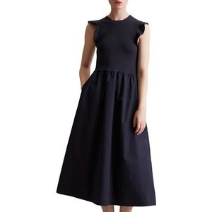 Marc O'Polo - DENIM - Jurk - Marine - 7/8 Lengte - Mouwloos