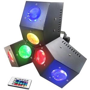 Karma DJ LED234 LED-projector met 6 lenzen